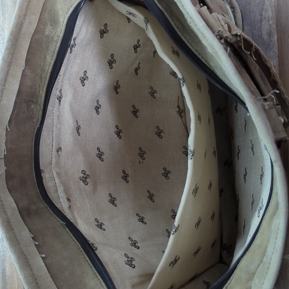 Vintage Addiction Distressed Canvas Messenger Bag - Picture 7 of 10